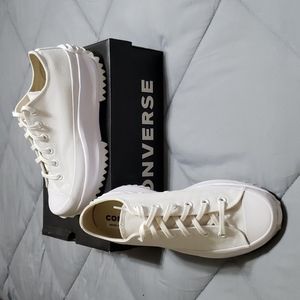 White Converse Run Star Hike Ox